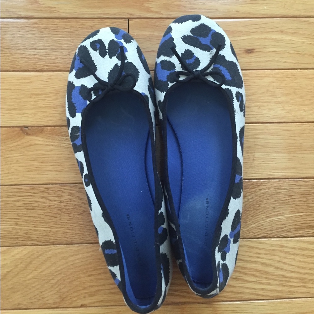Predictions Canvas Cheetah Print Flats