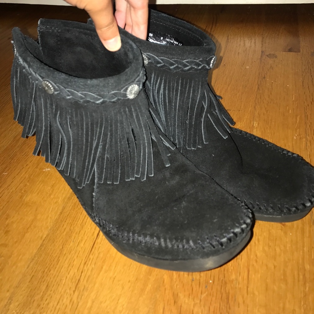 Minnetonka ankle booties