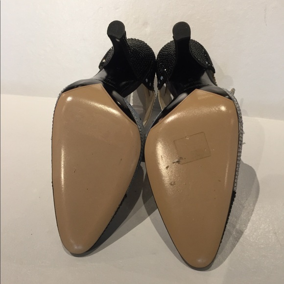 SOLDAuthentic YSL crystal oxford heels 38.5 - Picture 6 of 6