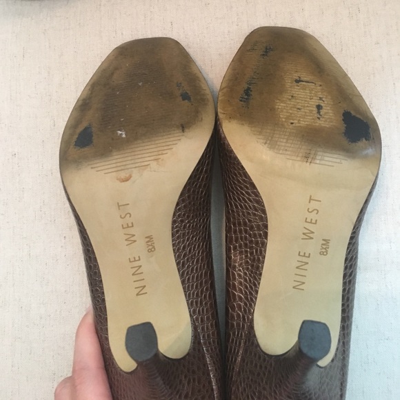 Nine West Peep Toe Pumps - Picture 3 of 4