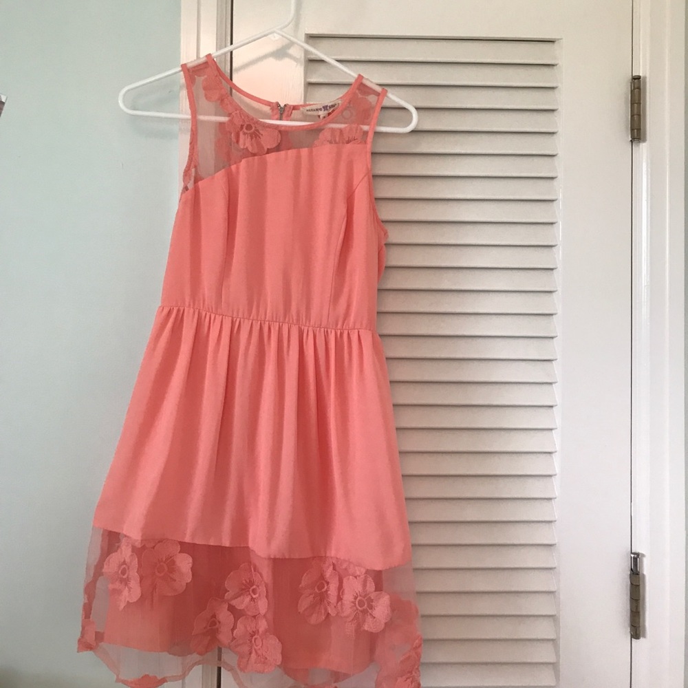 Altar'd State Peach Dress