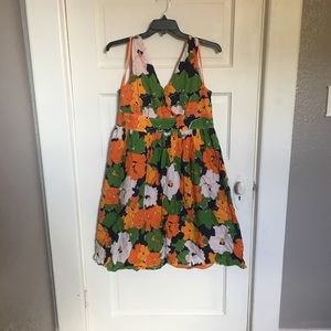 Liz Claiborne midi floral dress
