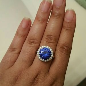 5.52 carat Blue Spinel(Sapphire's Sister) Ring