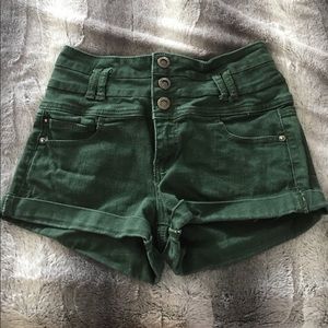 Boutique High Waisted Denim Shorts