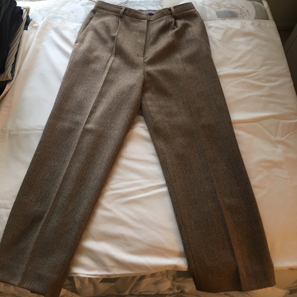 Tweed dress pants