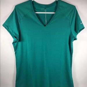 Nike Women's Greens Golf Tshirt NWT Teal Charge