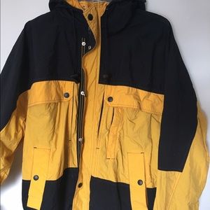 Black and yellow vintage jacket