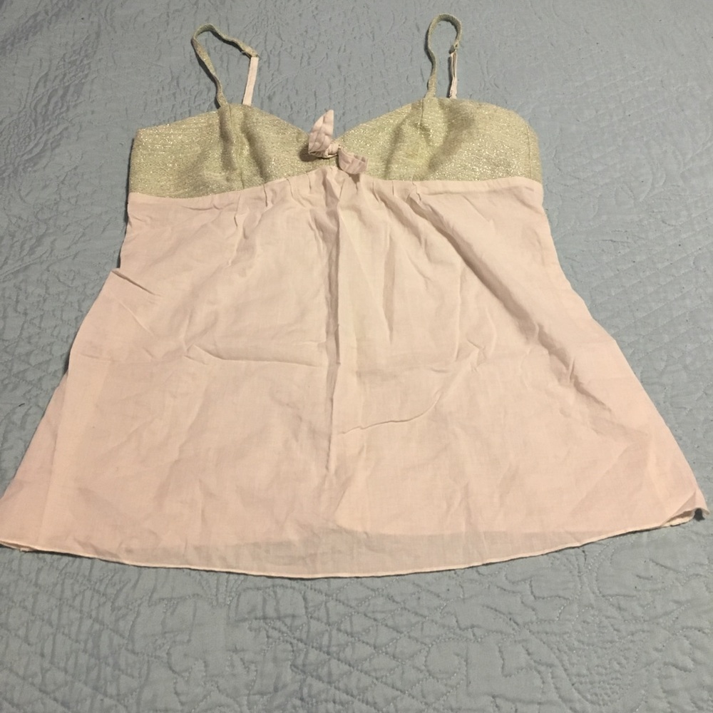 Green and cream shirt