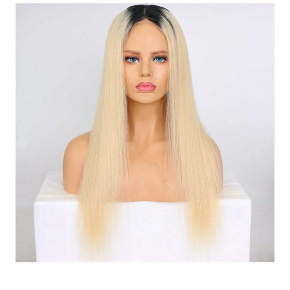 Dark Root Blonde LaceFront Wig 16 inches!!