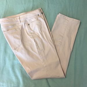 LOFT soft pink pants. Pretty color!