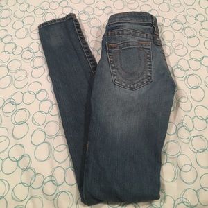 Women's True Religion skinny jeans size 24