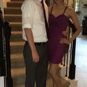Maroon Homecoming Dress, La Femme, Size 00!!
