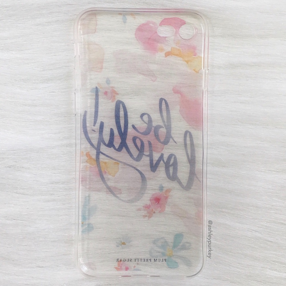BUNDLE ITEM ✨ be lovely floral iPhone 7 phone case - Picture 3 of 4