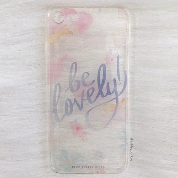 BUNDLE ITEM ✨ be lovely floral iPhone 7 phone case - Picture 2 of 4