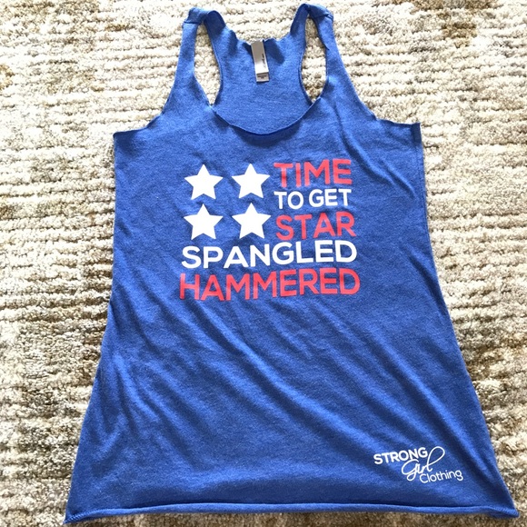 Tops - 🇺🇸🍺Patriotic Racerback Tank