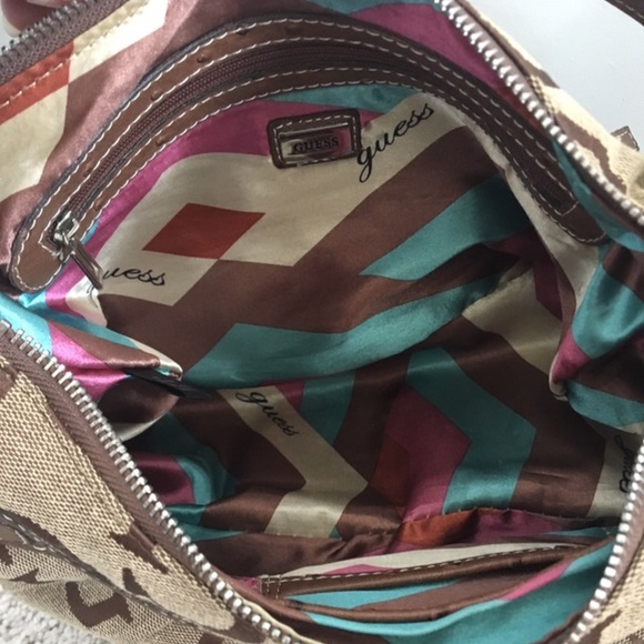 Guess Hobo Bag with Logo - Picture 7 of 8