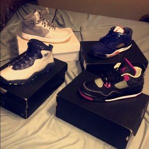 Retro 4s Retro 5s Retro10s High-Top forces