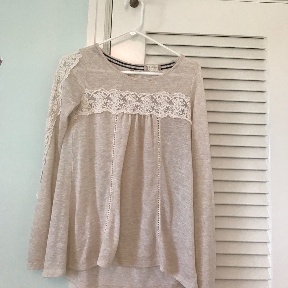 Altar'd State Cream Blouse