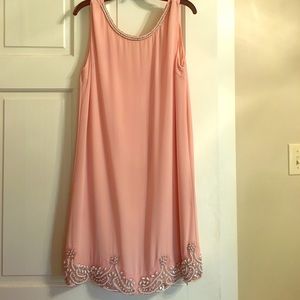 Forever 21 Blush Cocktail Formal Dress