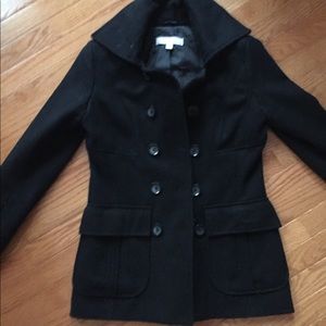 Black Pea Coat