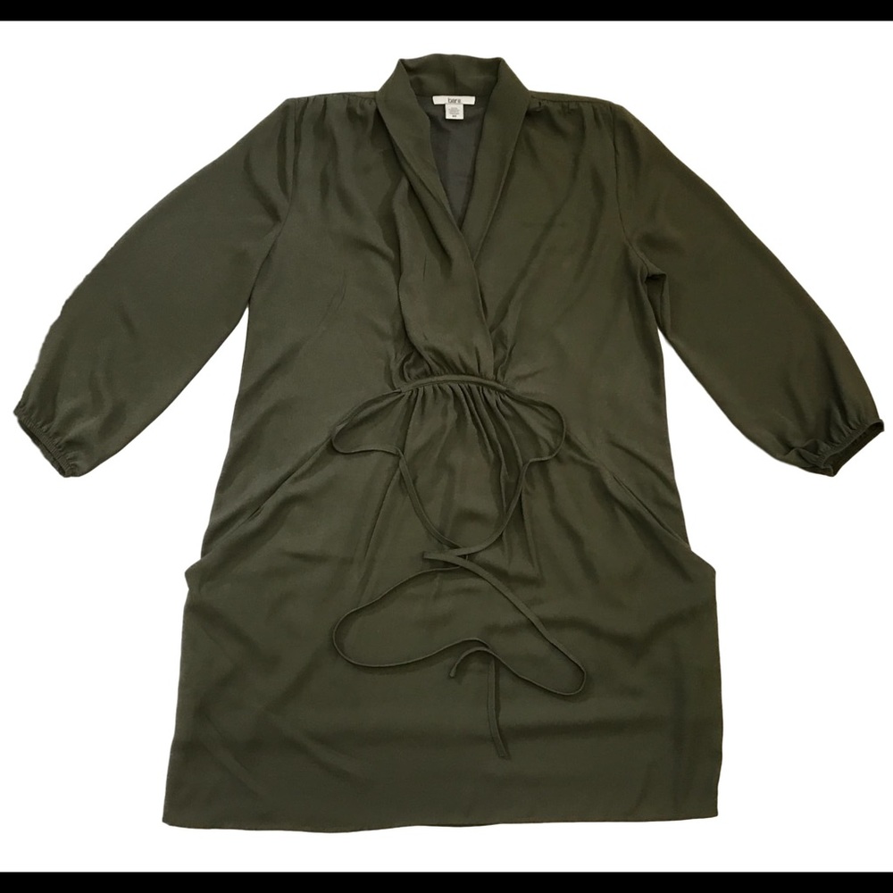 Bar lll 3/4 Sleeve Casual Shirt Dress Size XS