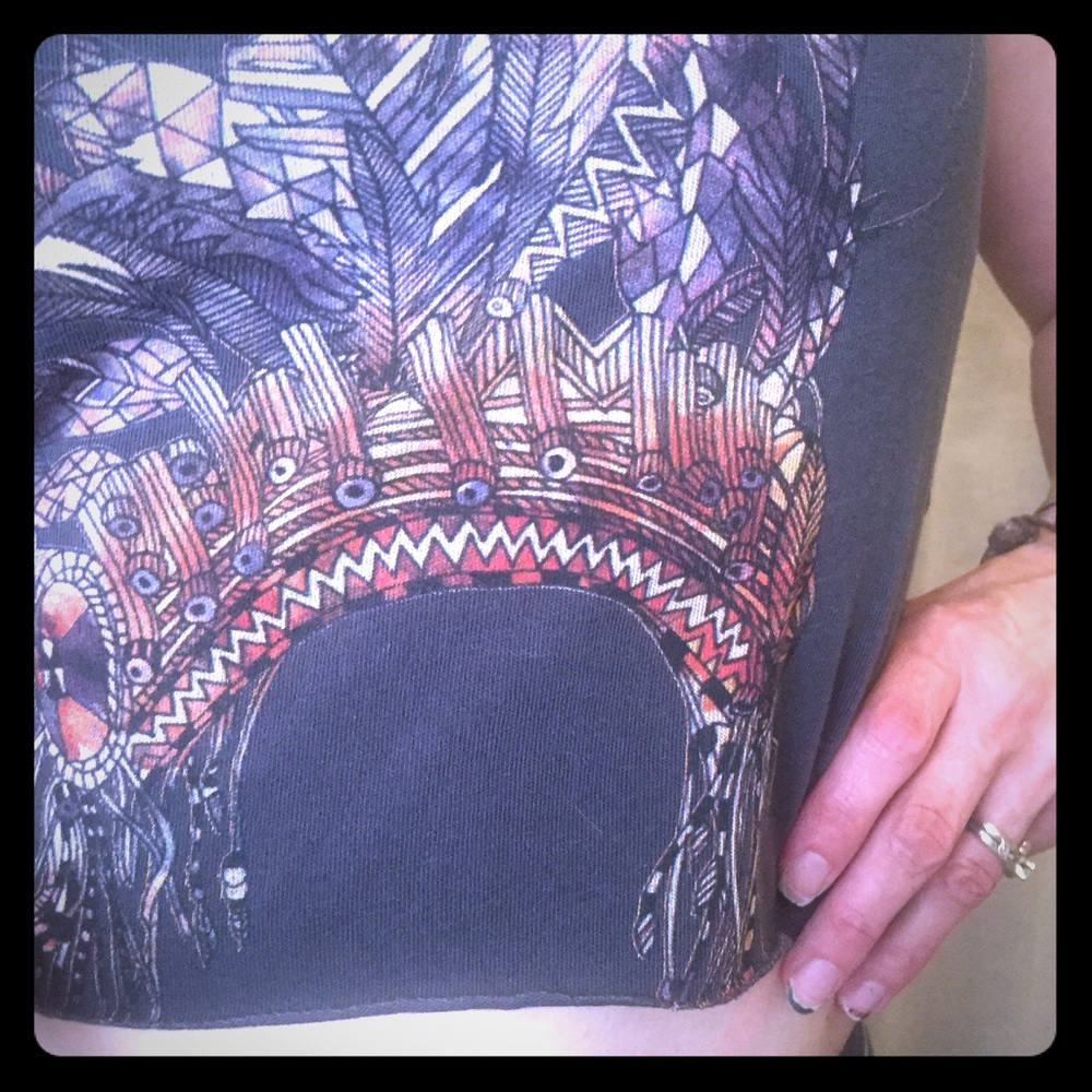 Urban outfitter midi top with headdress