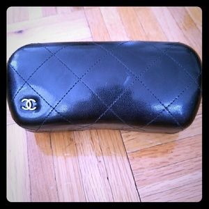 Authentic never used Chanel sunglasses case