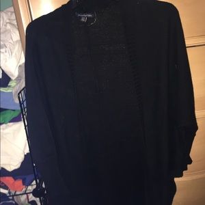 AEO Black long cardigan