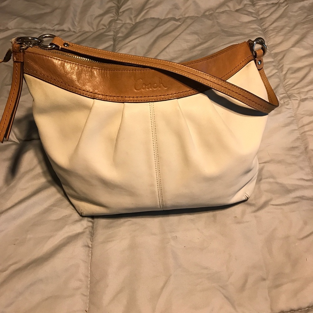 Coach Hobo Pleated Purse