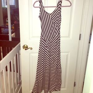 Black & White Maxi Dress