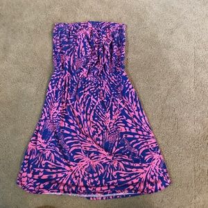 Strapless Lily Pulitzer dress