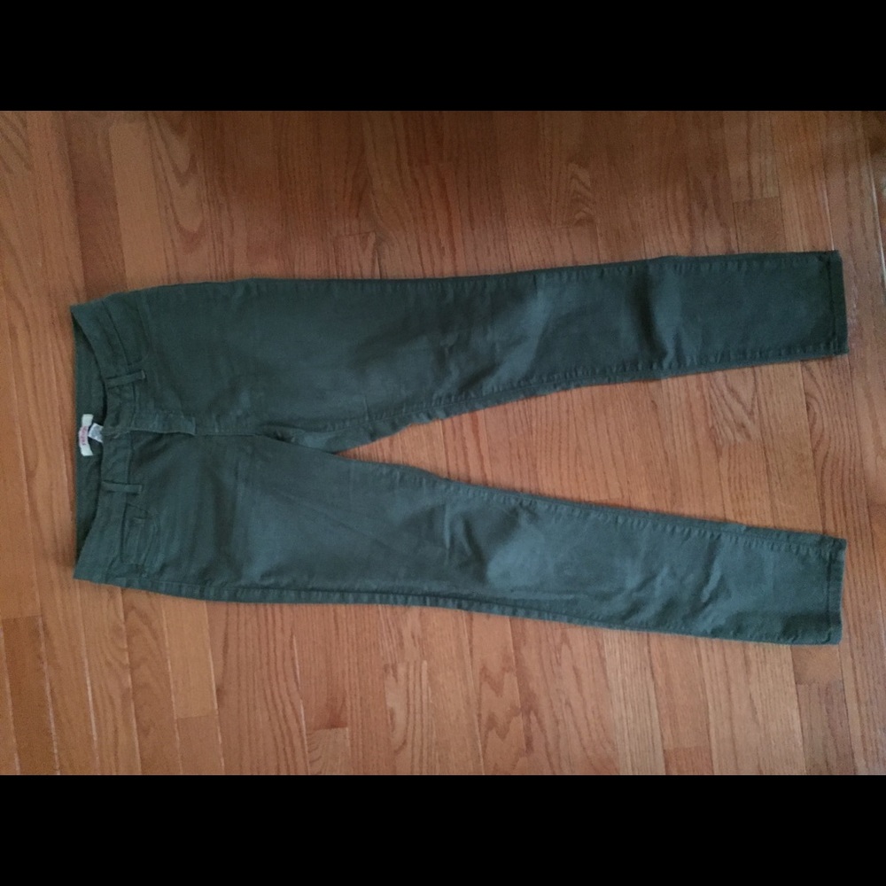Skinny colored jeans