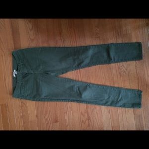 Skinny colored jeans