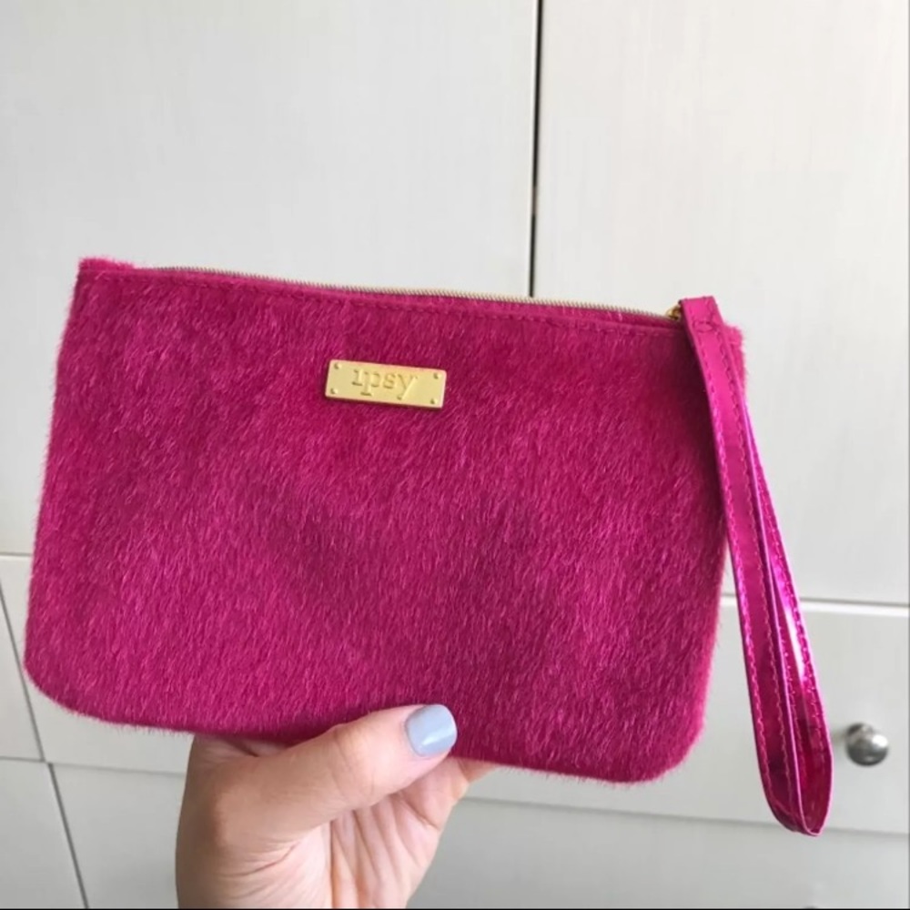 Ipsy Makeup Bag / wrist clutch