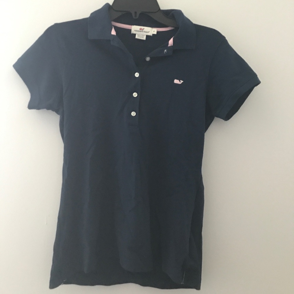 Navy Vineyard Vines Polo NWOT