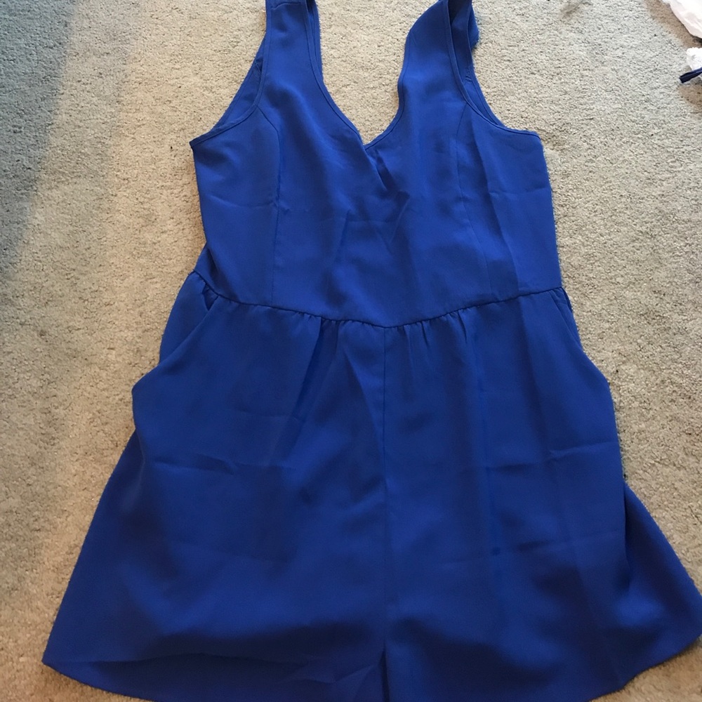 Blue romper