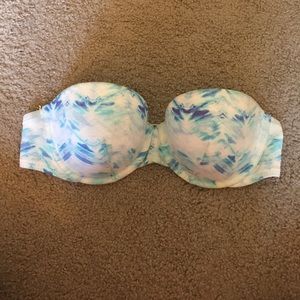 Victoria secret strapless bathing suit top