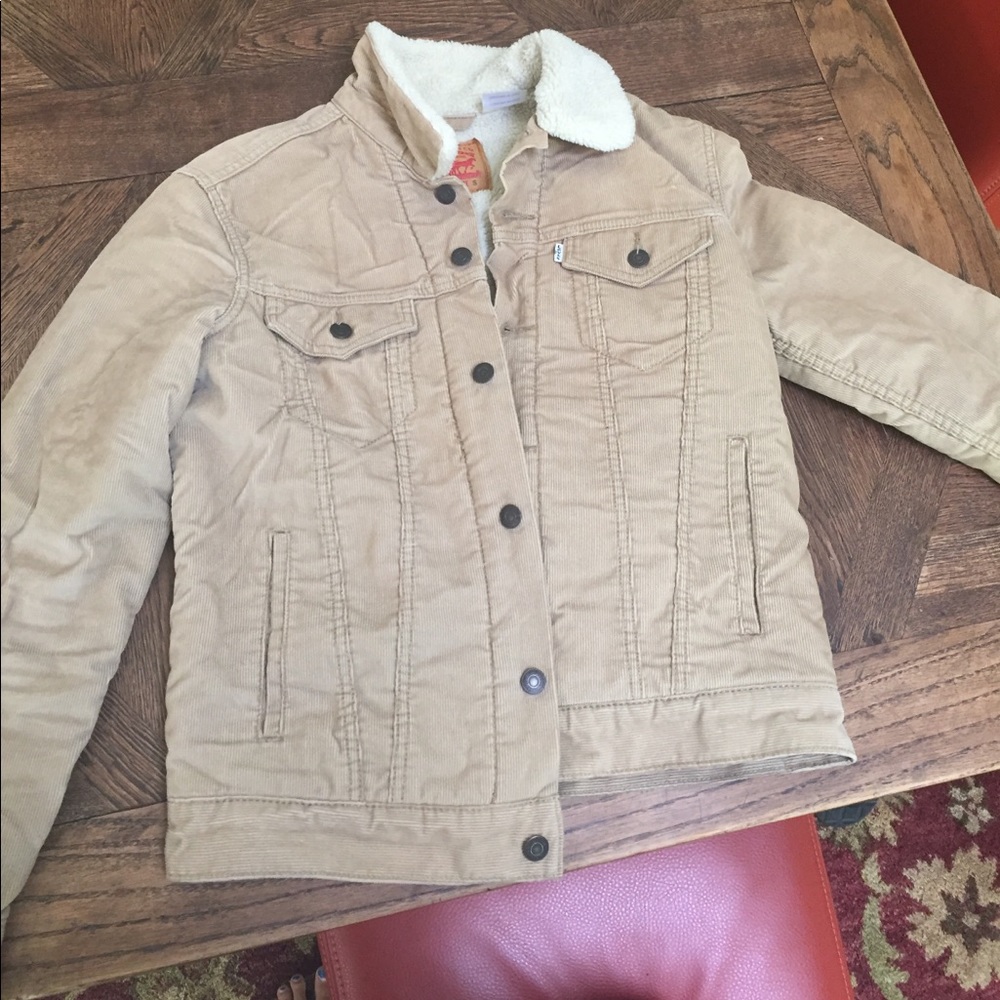 Levi's lined corduroy jacket! Men's small