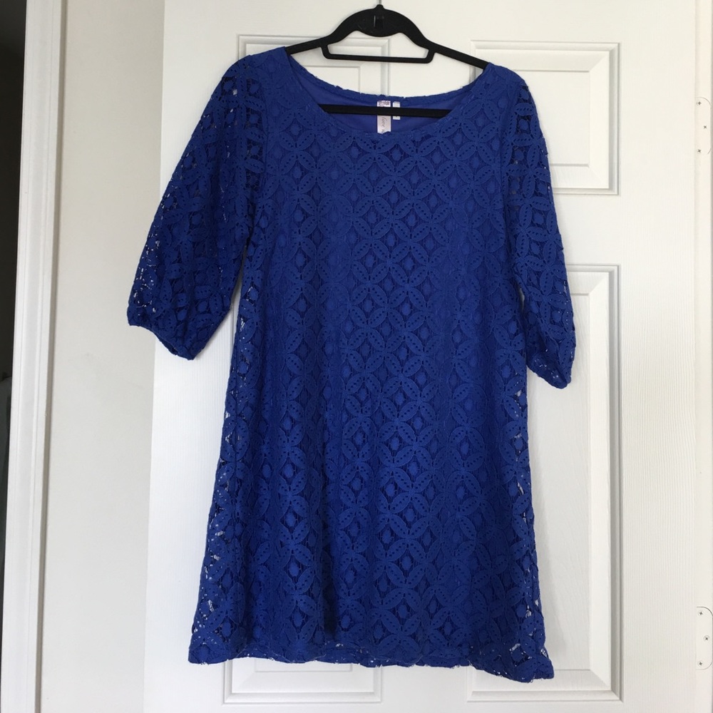 Like new blue shift dress