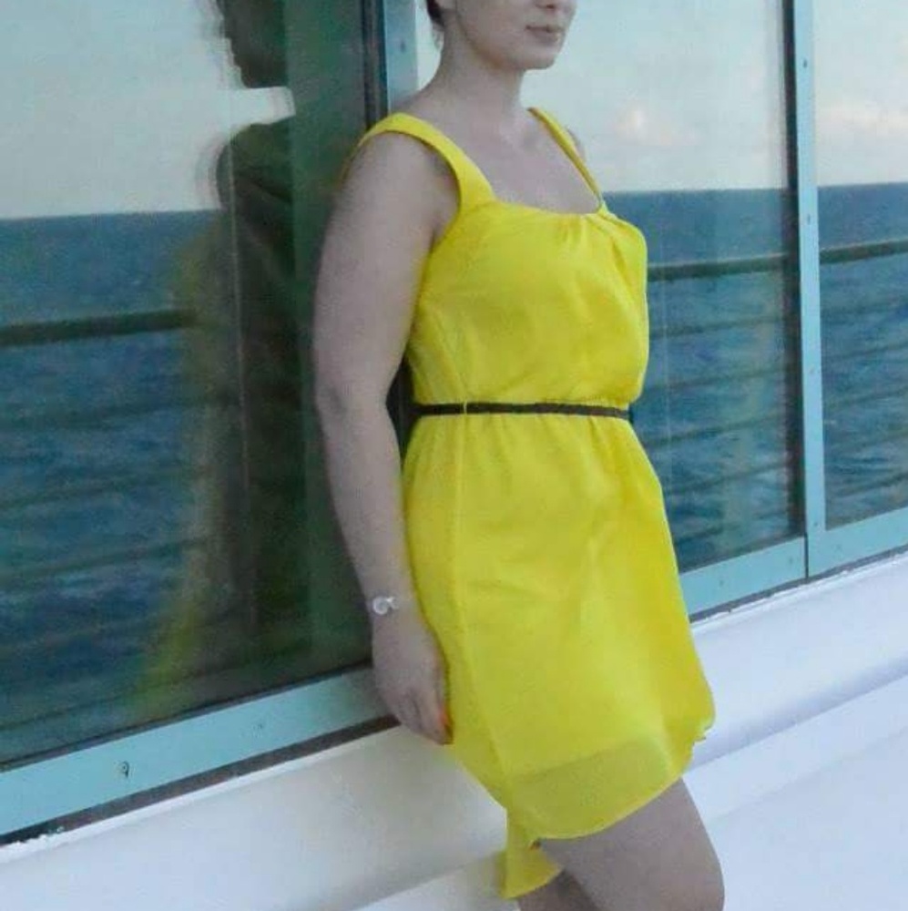 Yellow Charlotte Russe Dress