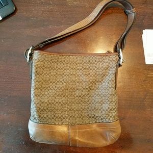 Tan Coach Purse
