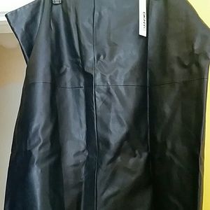 DKNY Leather skirt