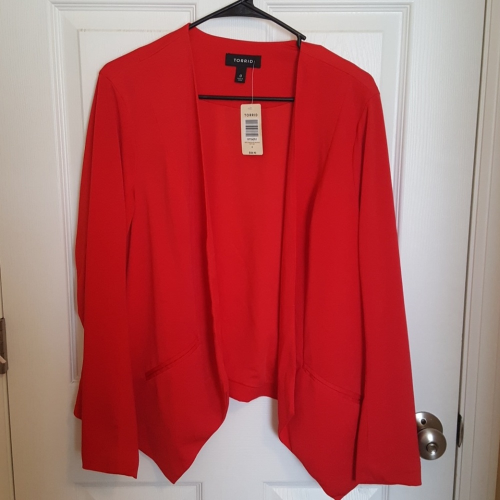 Red Torrid blazer