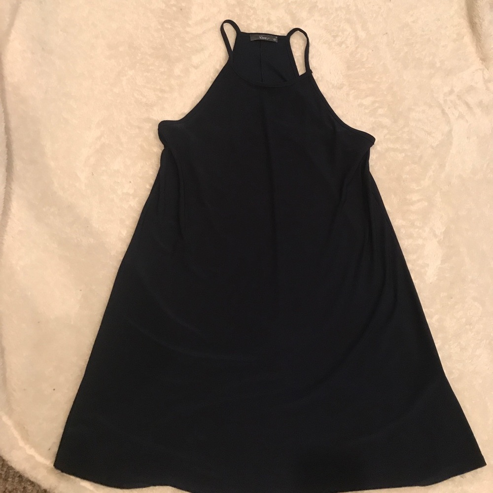 Navy blue dress