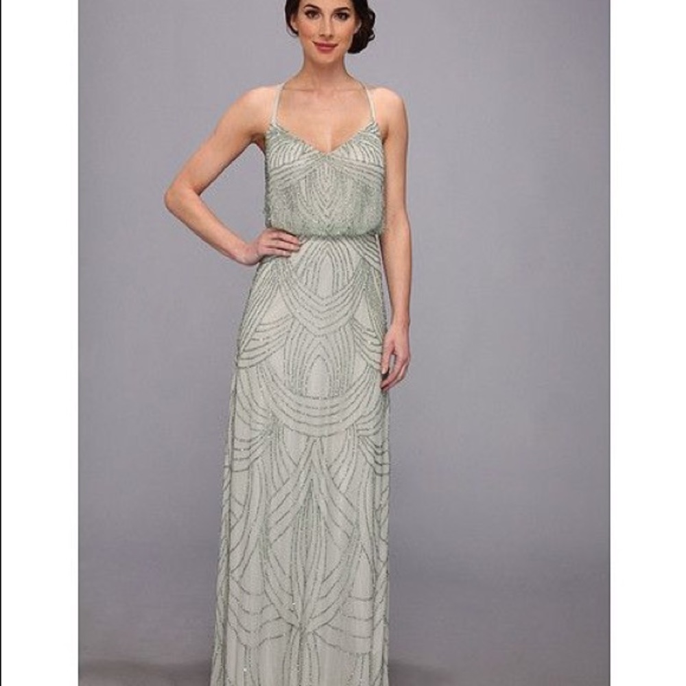 ✨Art Deco Adrianna Papell gown✨