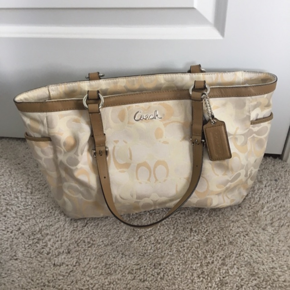 Coach Signature East West Gallery Tote - Picture 3 of 8