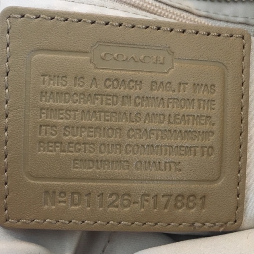 Coach Signature East West Gallery Tote - Picture 6 of 8