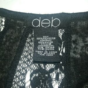 Black floral scoop neck long sleeve