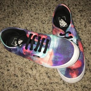 Galaxy Vans size 9.5
