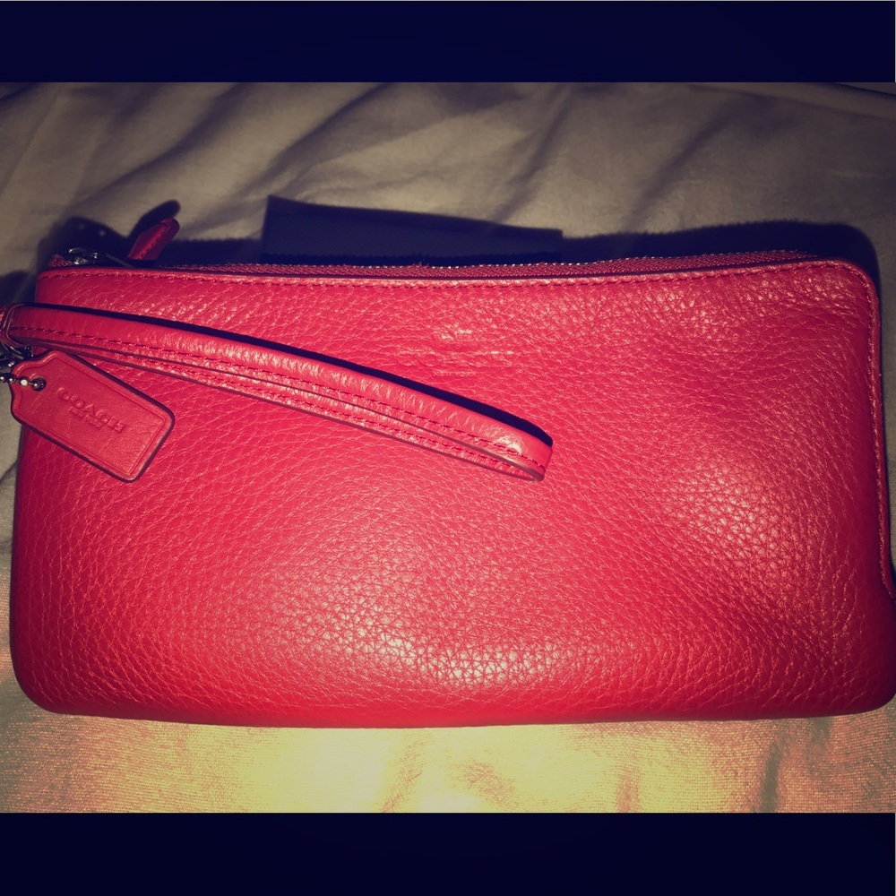 Authentic COACH wristlet